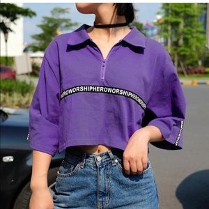 Worship Her Cropped Tee